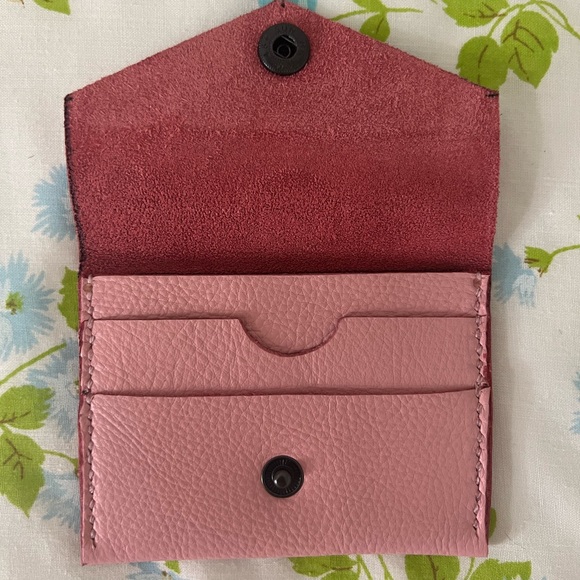 Handmade Genuine Leather Wallet - Picture 2 of 5